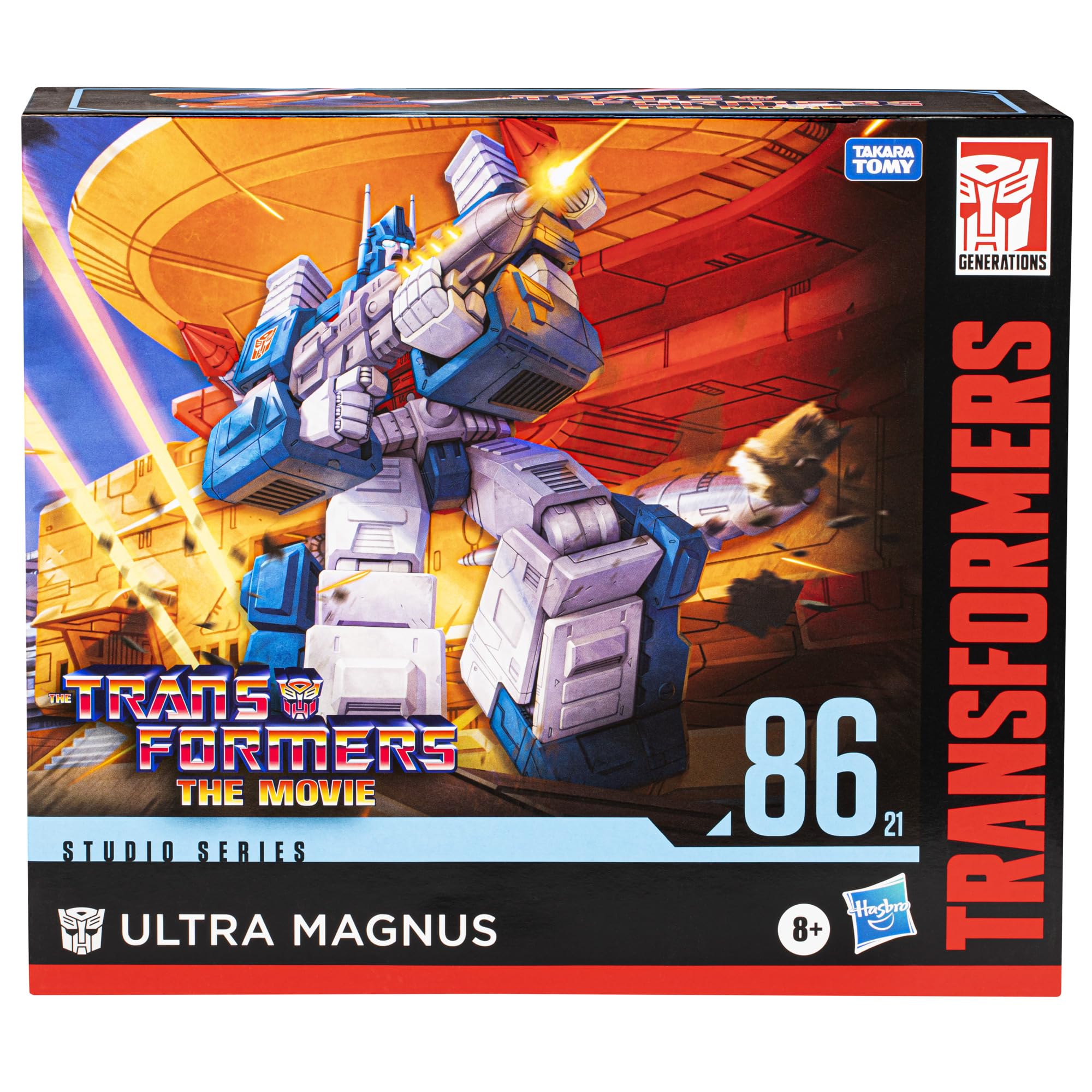 Ultra Magnus in semi-trailer mode shown for dynamic posing