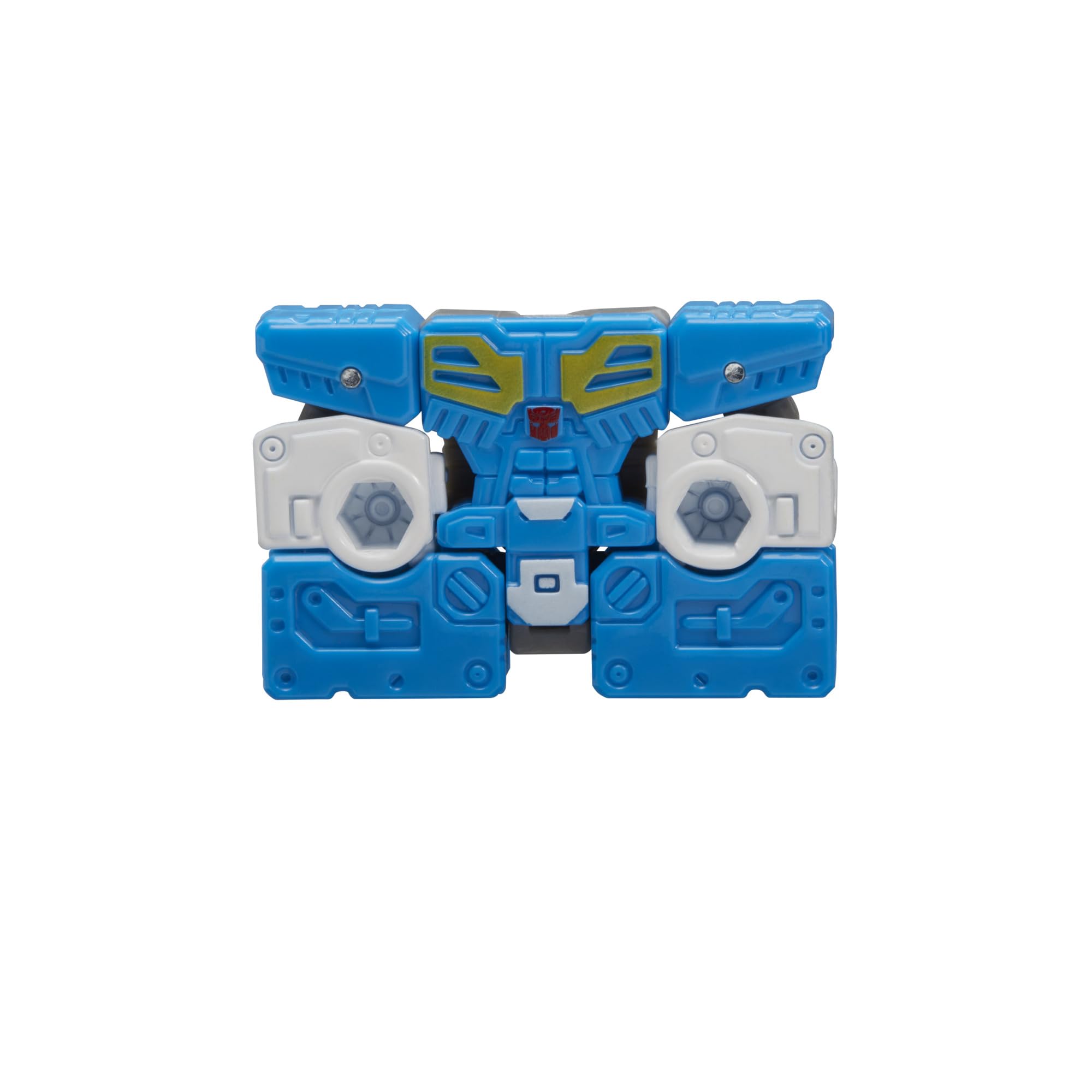 Transformers Studio Series Voyager-class Autobot Blaster figure stands 6.5 inches tall.