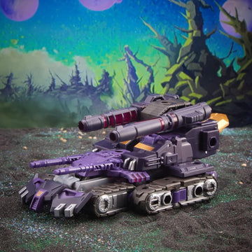 Transformers Tarn double-barreled blaster accessory ready for battles.
