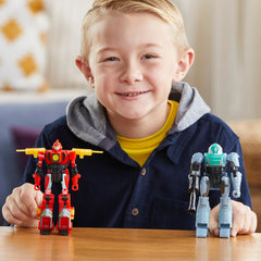 Terran Twitch and Robby Malto combined figure pose for display