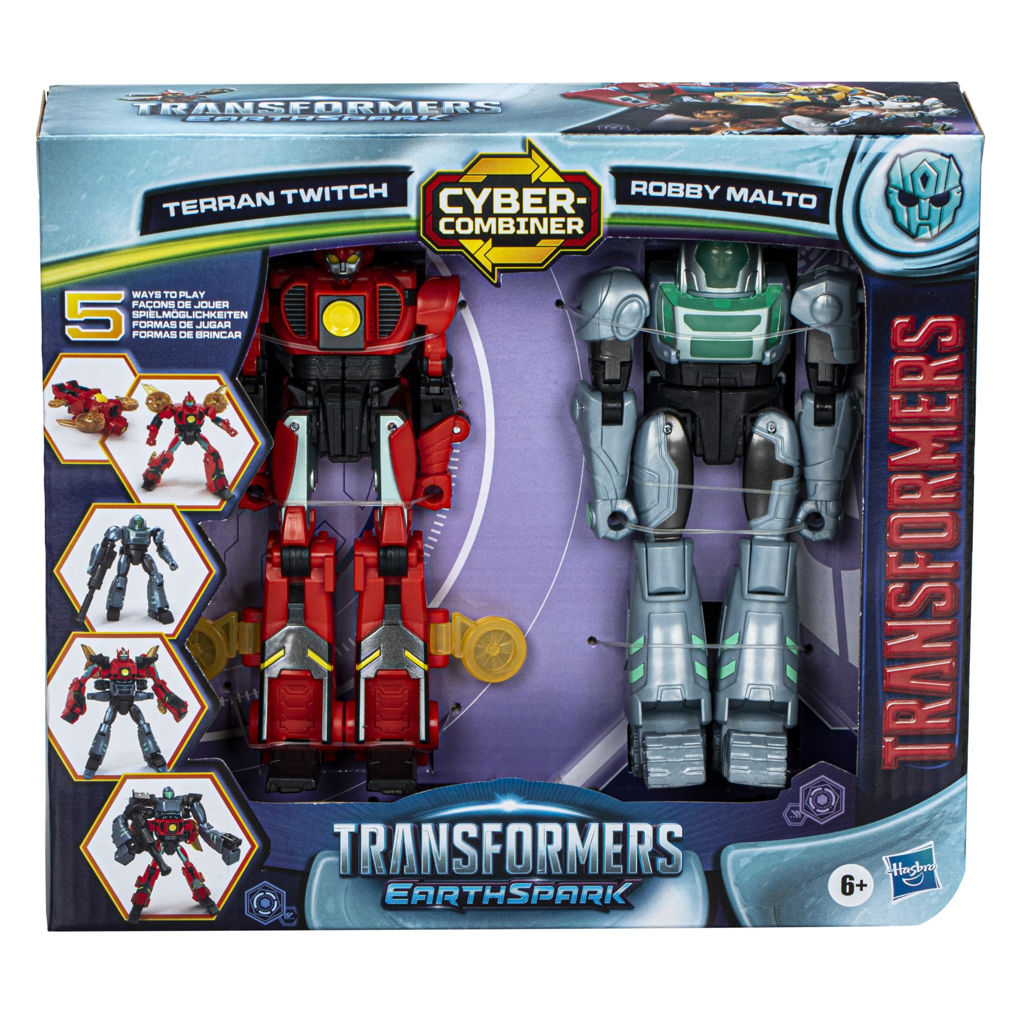 Terran Twitch robot mode ready for rugged action and transforming