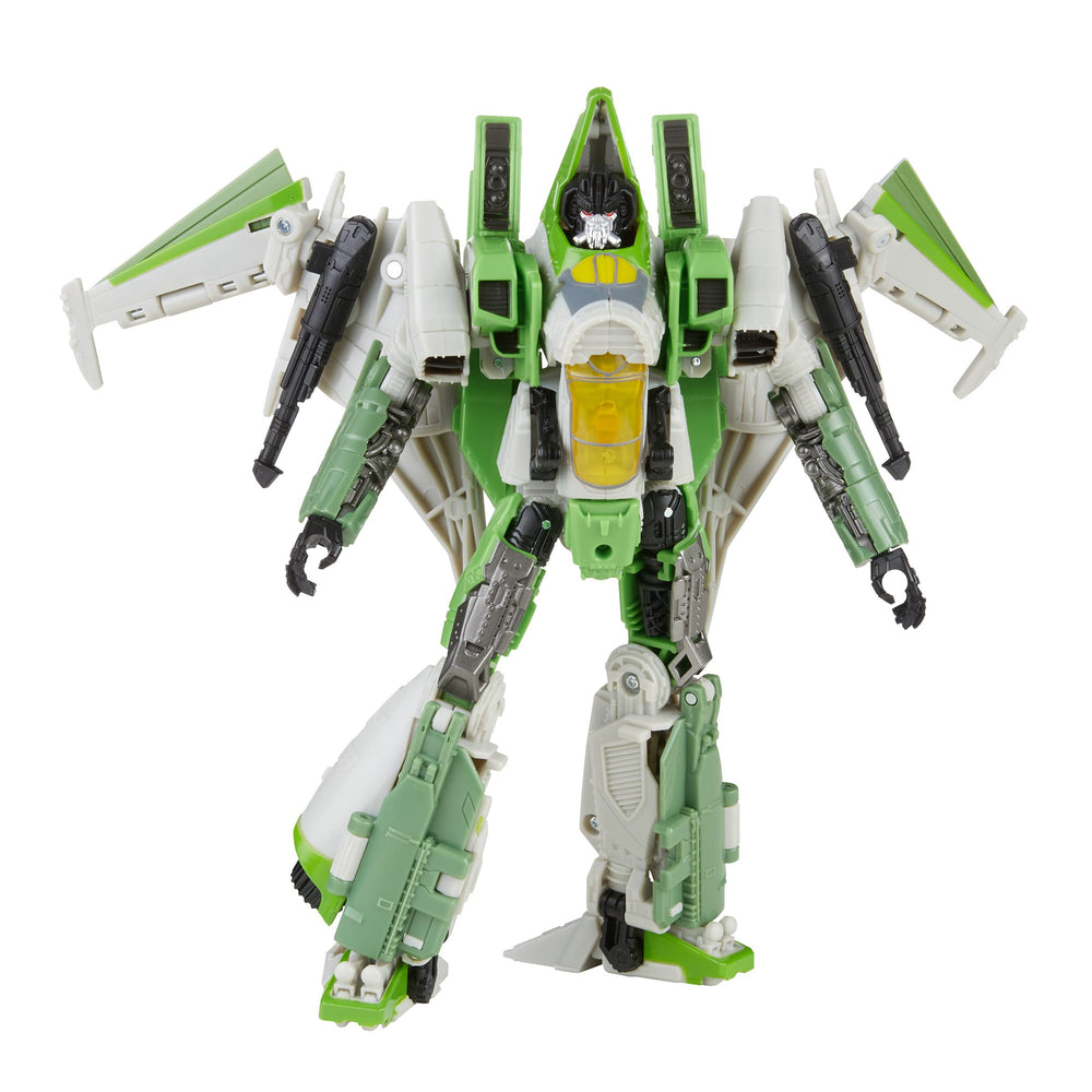 Transformers Thrust action pose highlighting articulation and flexibility.