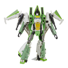 Transformers Thrust action pose highlighting articulation and flexibility.