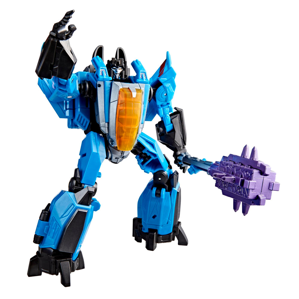 Transformers Thundercracker in robot mode with articulated joints for dynamic poses.