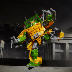 Transformers TMNT Party Wallop Raphael head for pose variety.