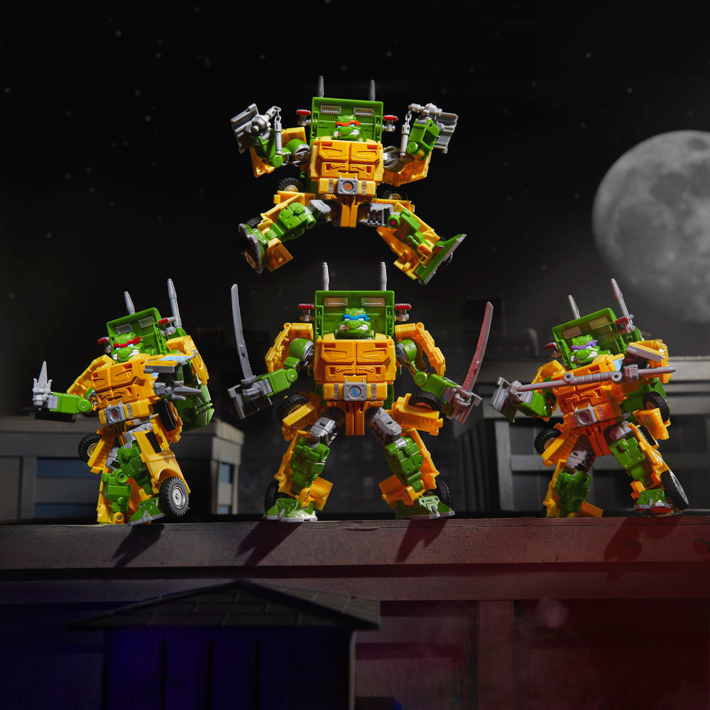 Transformers TMNT Party Wallop ninja swords accessory for action scenes.