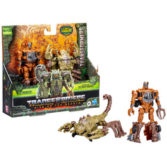 Transformers TRA MV7 BA Scourge action pose for dramatic display