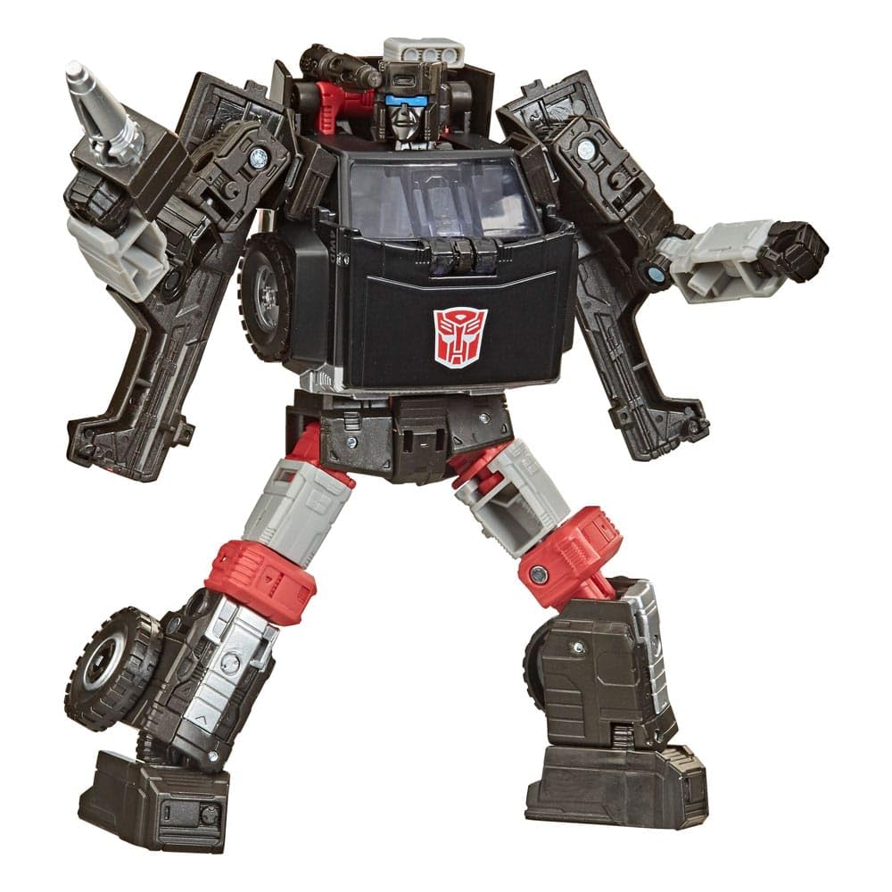 Transformers Trailbreaker in camper truck mode, ideal for imaginative play and display.