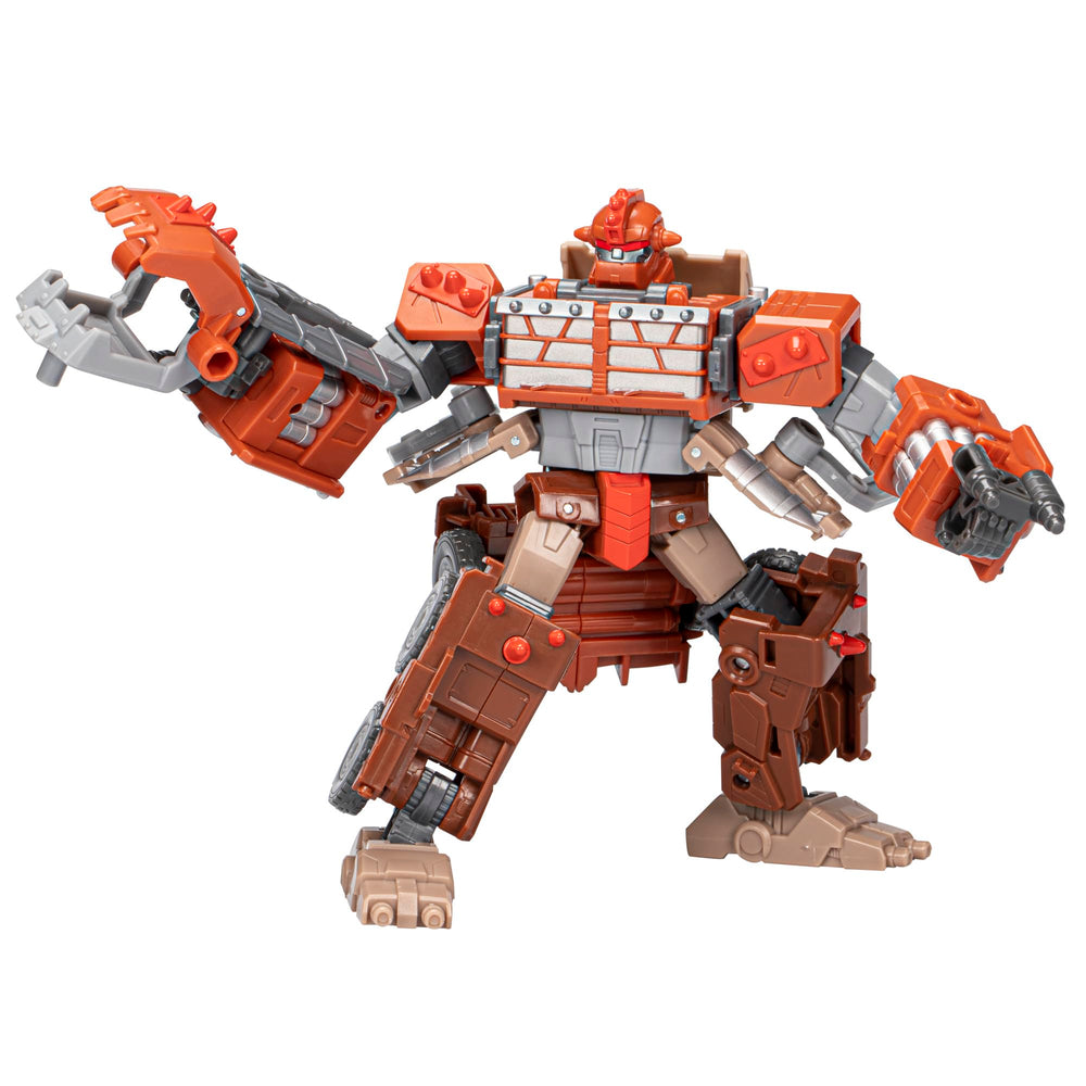 Transformers Trashmaster robot mode with iconic Junkion design for action-packed play.