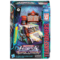 Transformers Trashmaster in waste-disposal truck mode highlighting 15-step transformation.