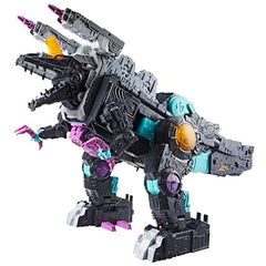 Transformers Trypticon in city mode ideal for interactive diorama setups.