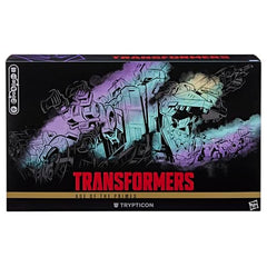 Transformers Trypticon in spaceship mode suited for epic shelf displays.