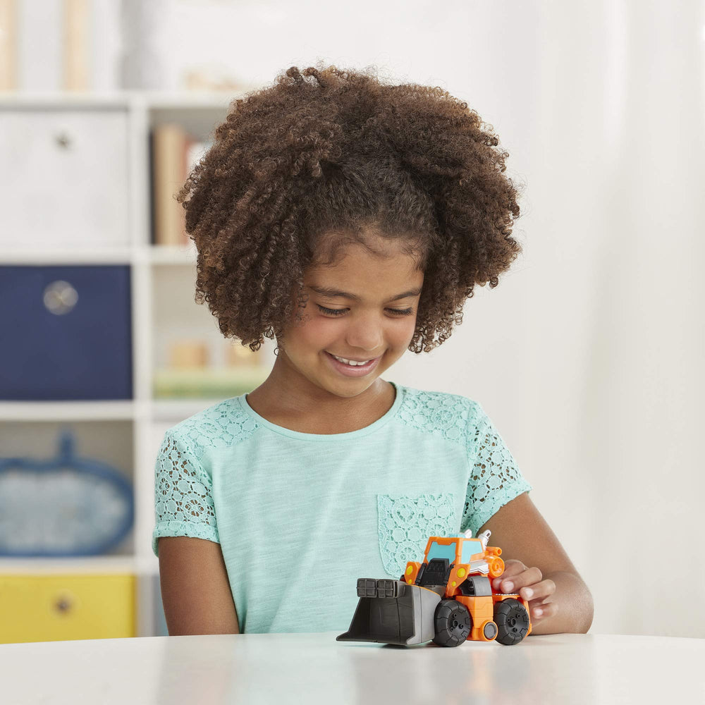 Power driver fist feature invites imaginative action play for early fans