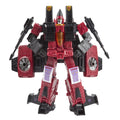 Transformers WFC-E26 Thrust in jet mode with blasters for dynamic display