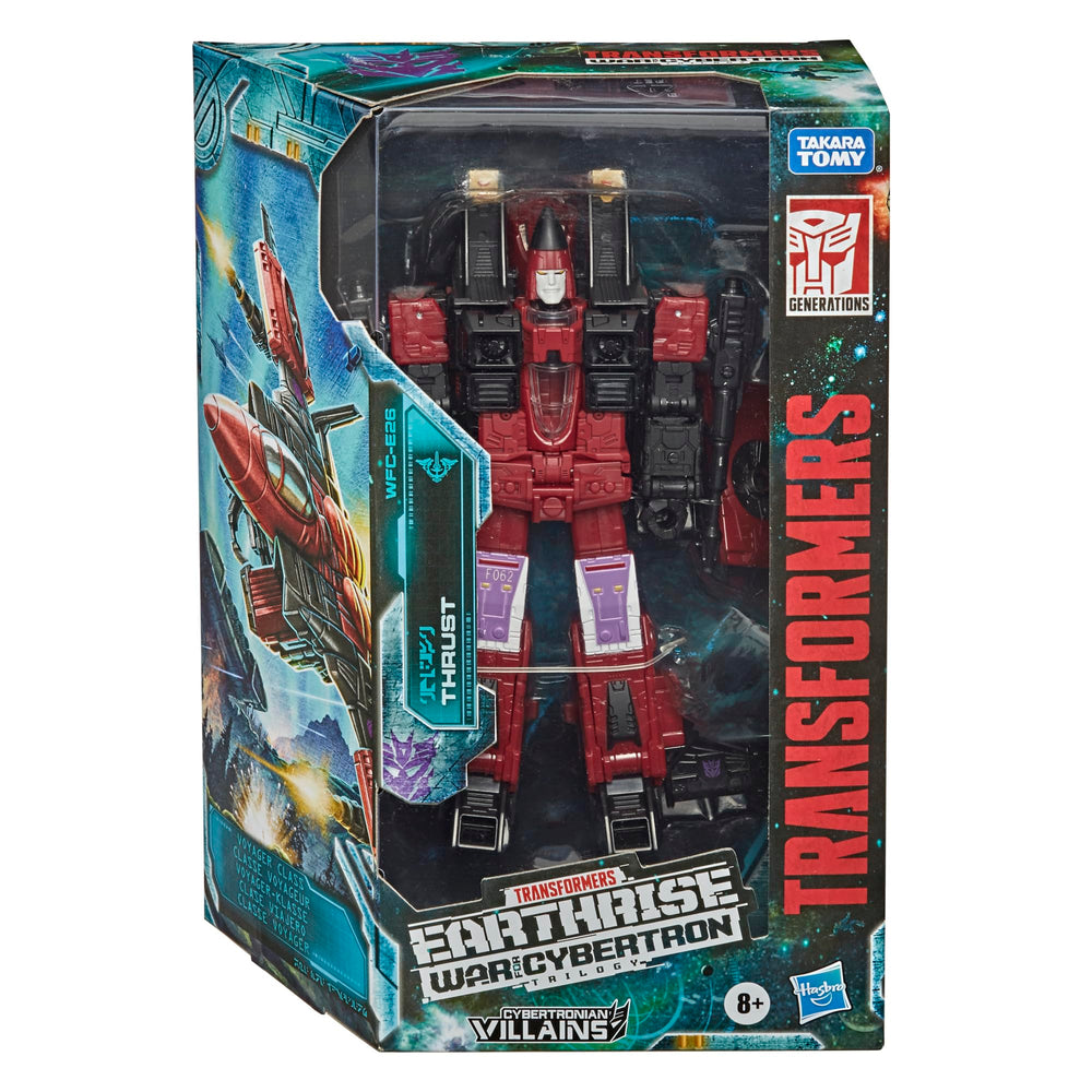 Transformers WFC-E26 Thrust in robot mode for poseable action play