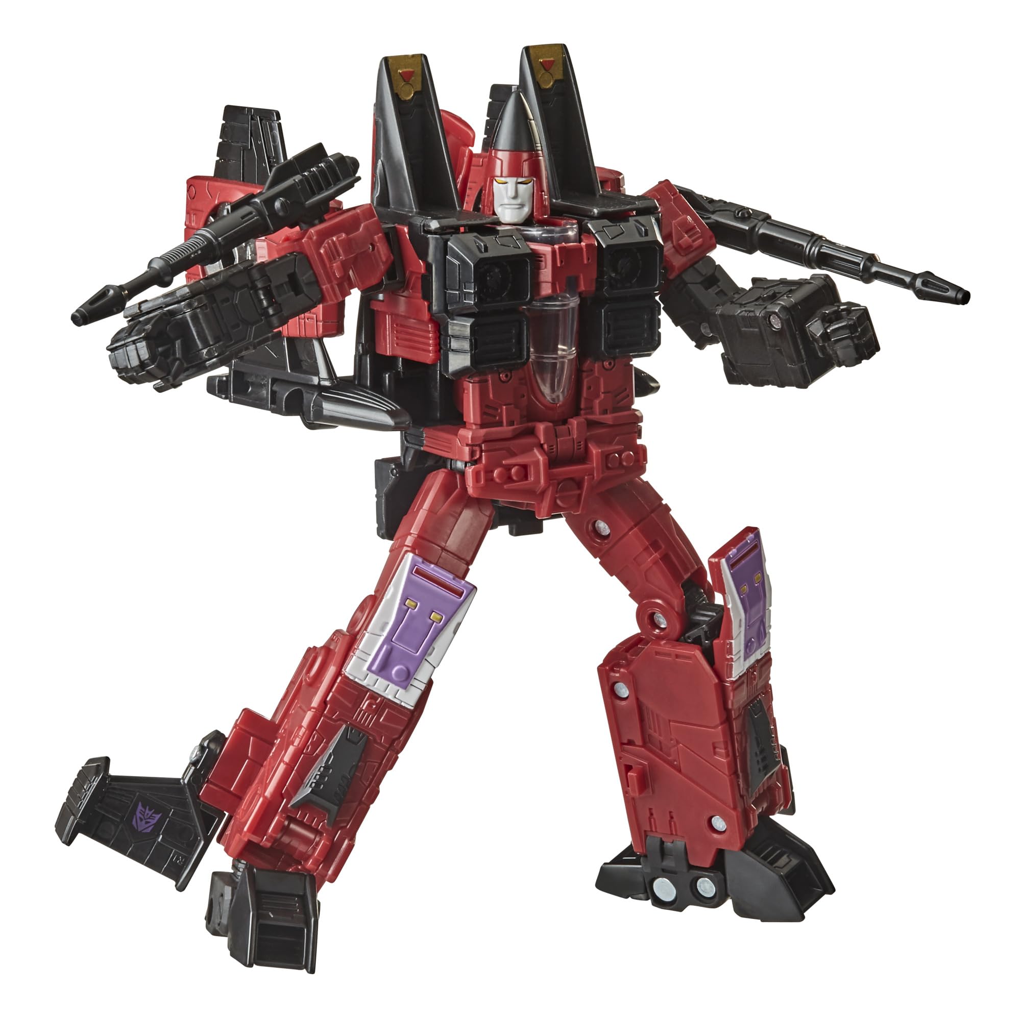 Transformers WFC-E26 Thrust wings with blaster mount ready for jet mode