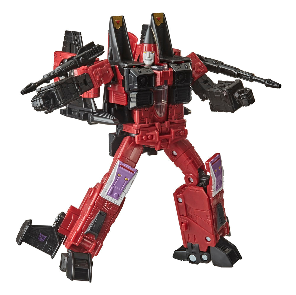 Transformers WFC-E26 Thrust wings with blaster mount ready for jet mode
