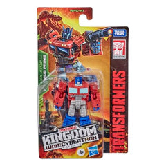 Transformers WFC-K1 Optimus Prime Earth mode shows 11-step conversion detail.