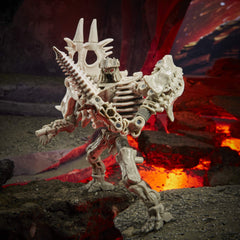 Front view of Ractonite showing detailed sculpt and finish