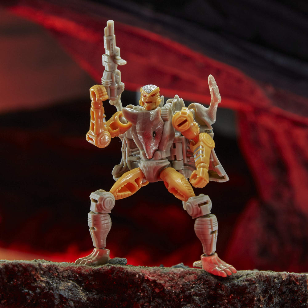 Rattrap 18-step transformation sequence to rat mode