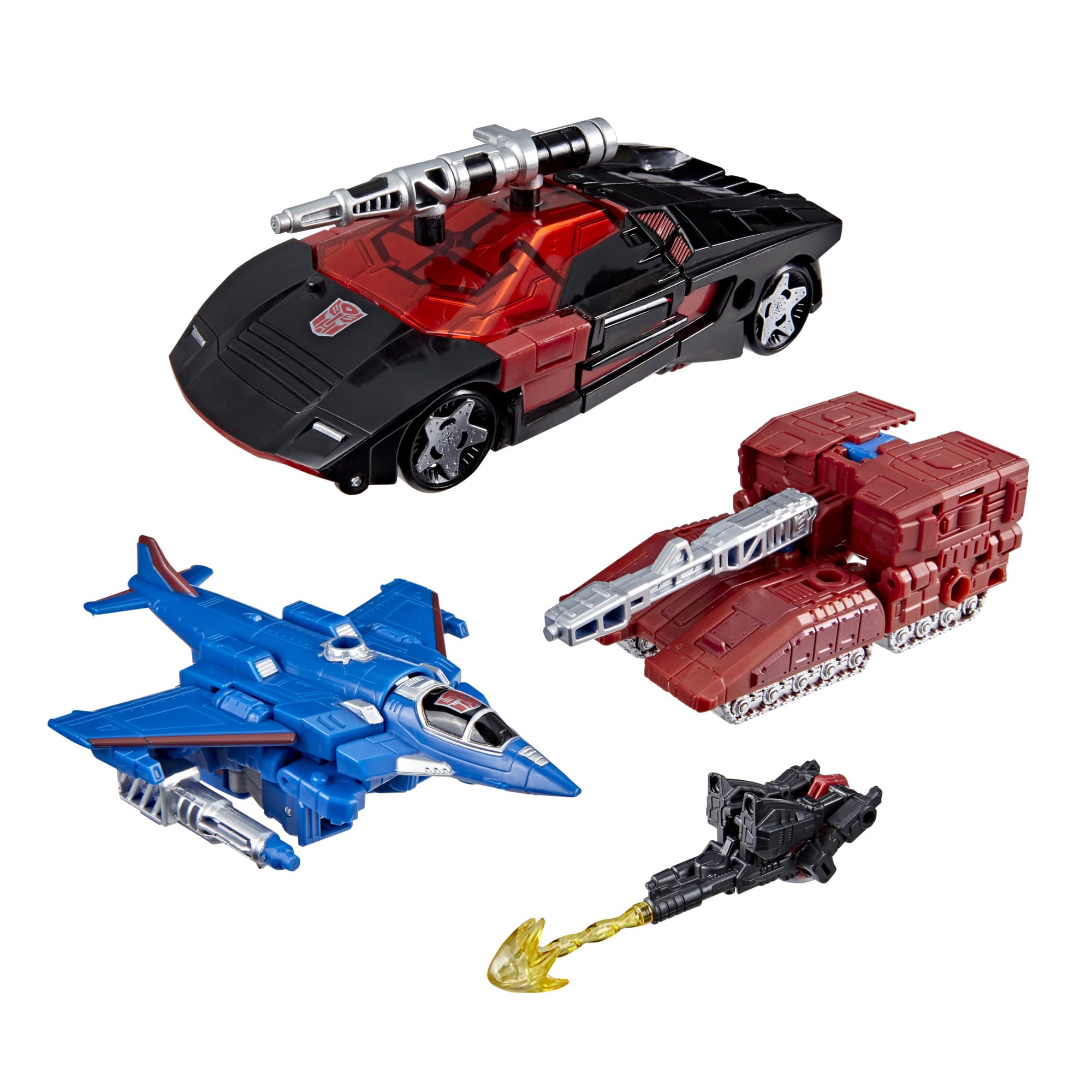 Transformers WFC-S26 Blaster accessories expand attack play possibilities.