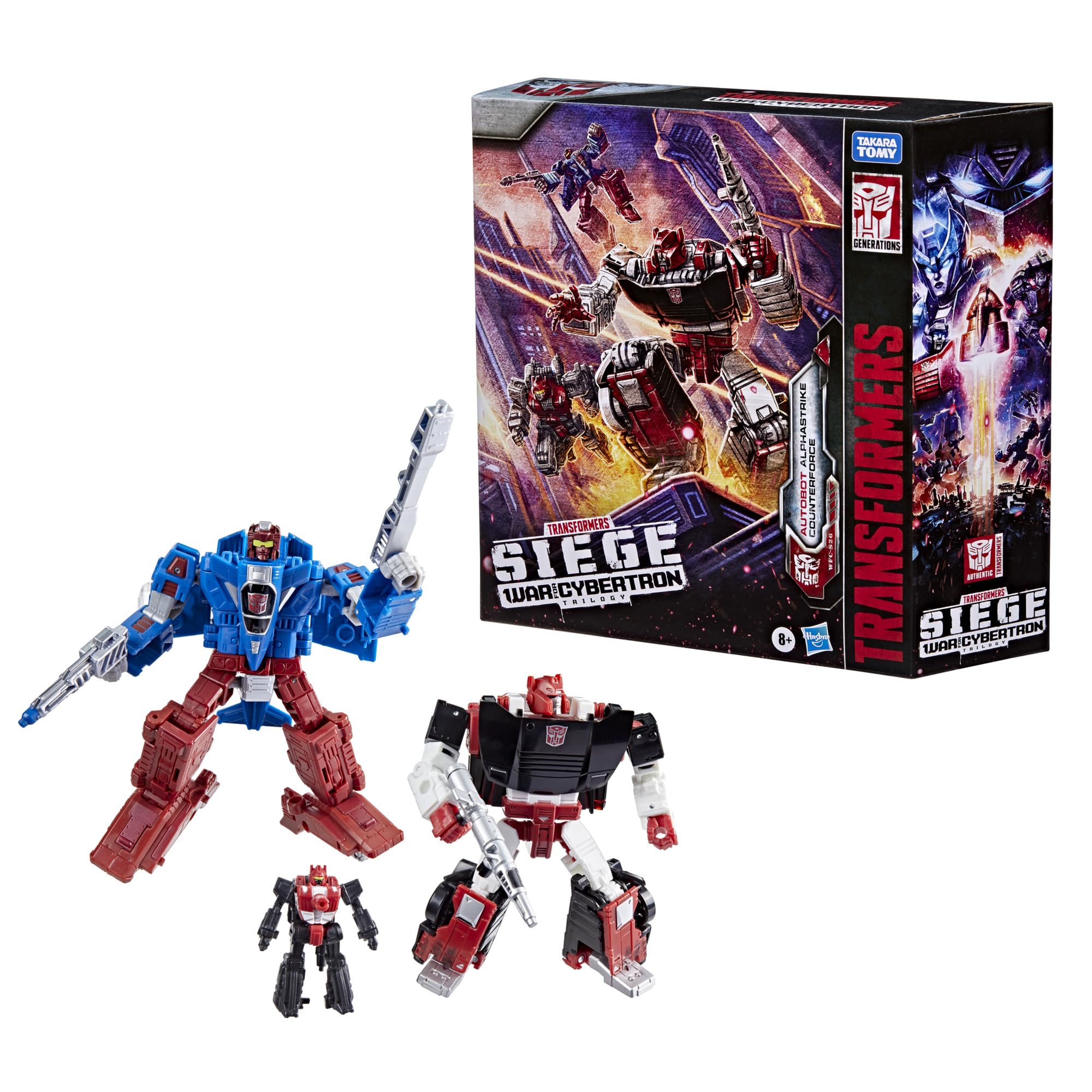 Transformers WFC-S26 Fire Blast effect adds dramatic action moments.