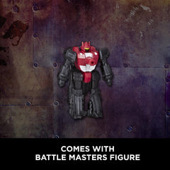 Transformers WFC-S26 Trenchfoot Battle Master weapon mode enhances play setups.