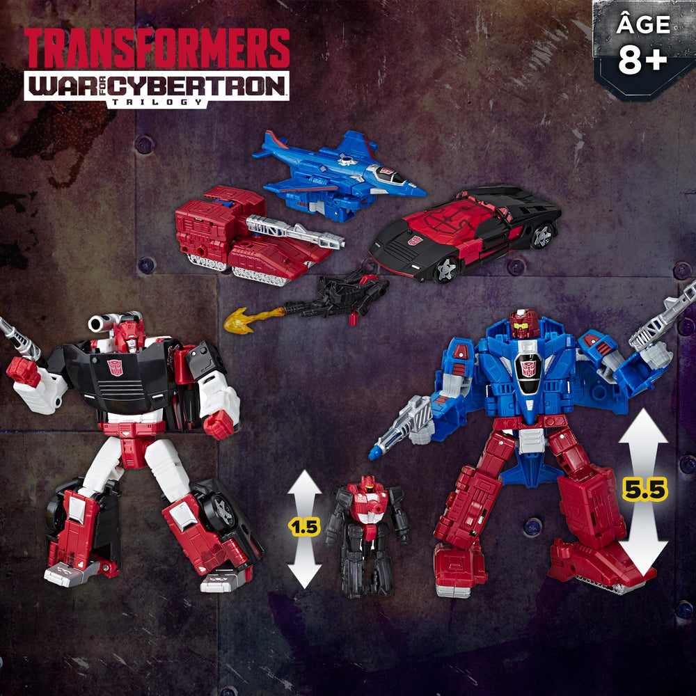 Transformers WFC-S26 Trenchfoot weapon mode includes versatile action options.