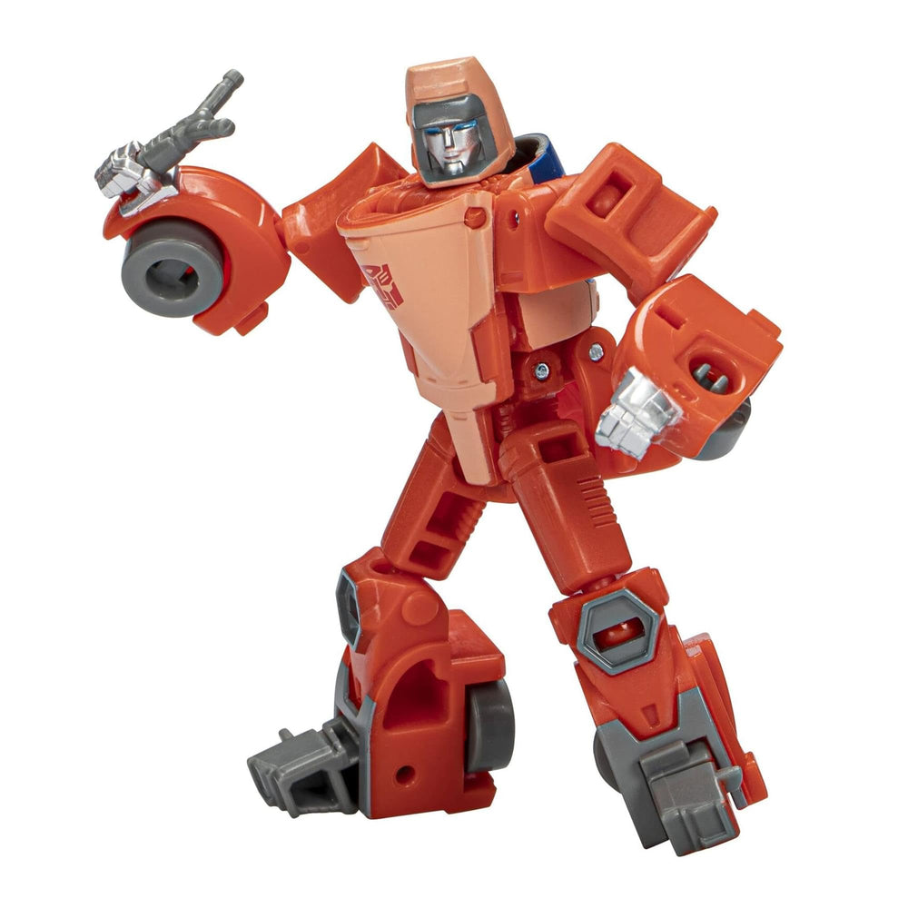 Transformers Wheelie figure in robot mode for display and posing