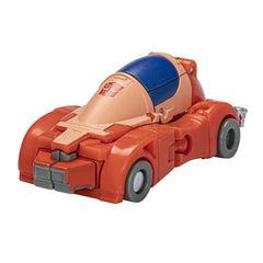 Transformers Wheelie with slingshot accessory for movie-inspired action