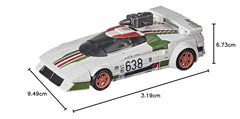 Transformers Wheeljack display showing multiple destiny variants options.