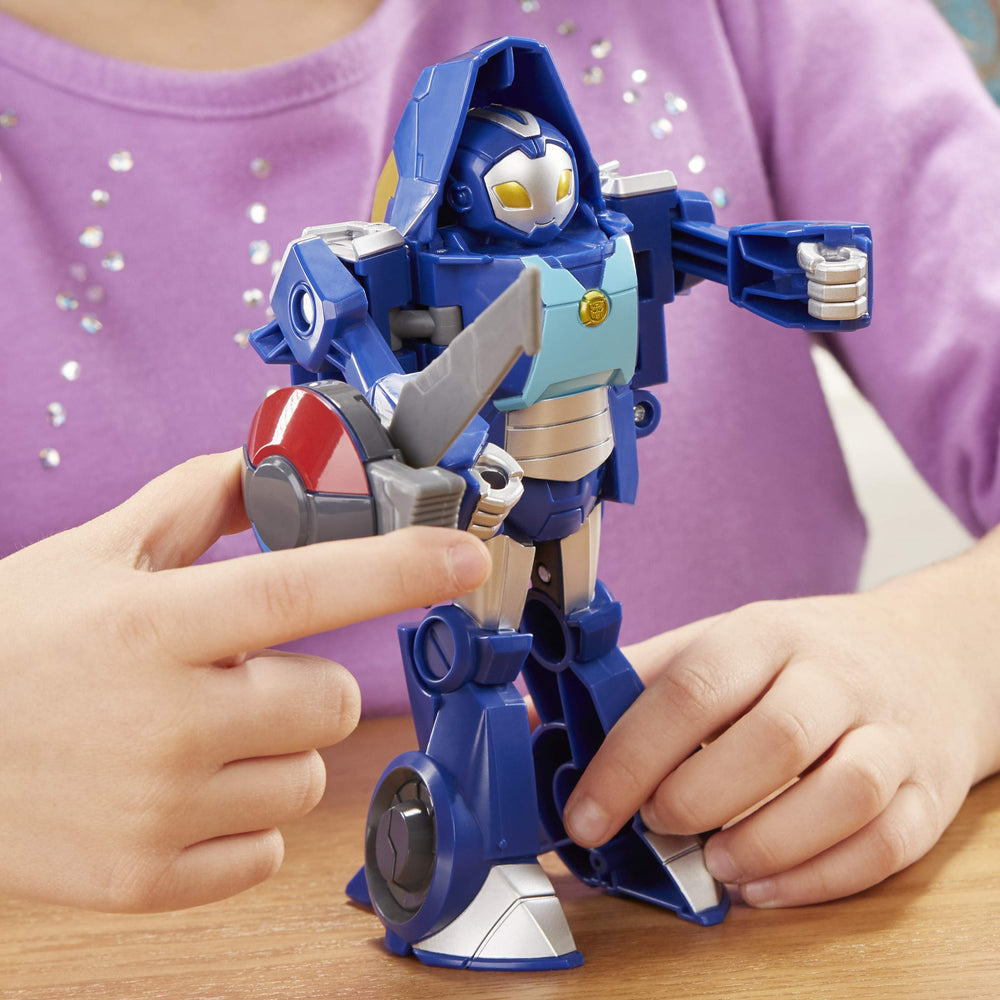 Whirl action pose highlights dynamic pretend-play potential