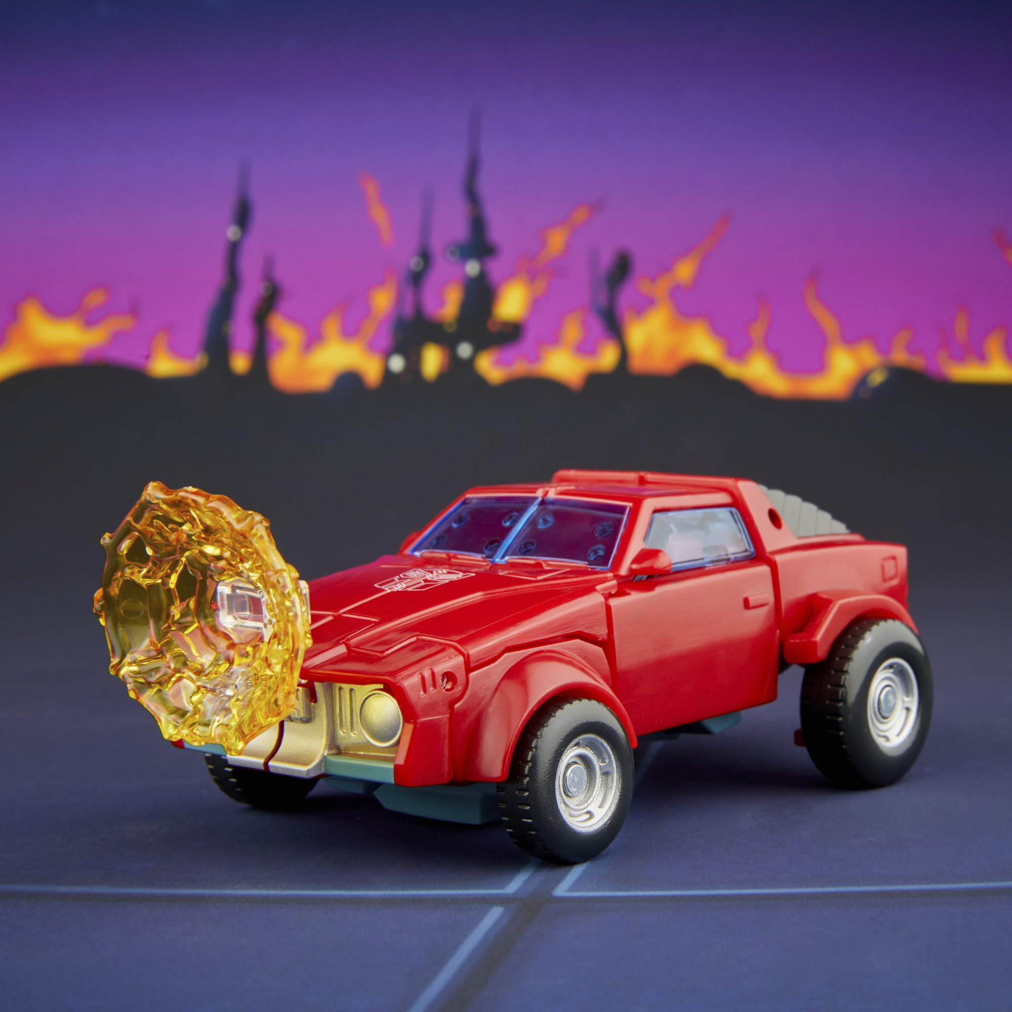 Transformers Windcharger 12-step conversion for creative play and posing.
