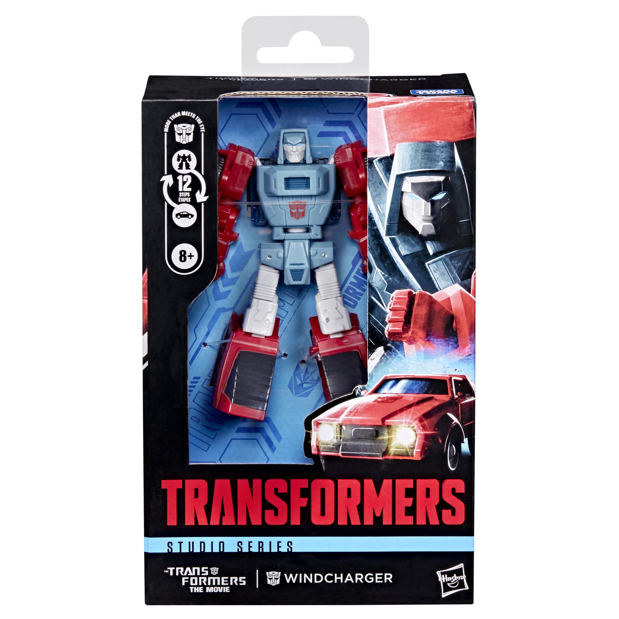 Transformers Windcharger car mode in Studio Series for easy conversion.