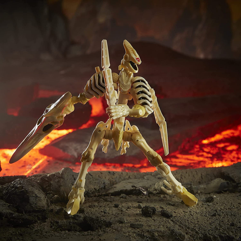 Wingfinger posed in a dynamic action stance for striking shelf presence.
