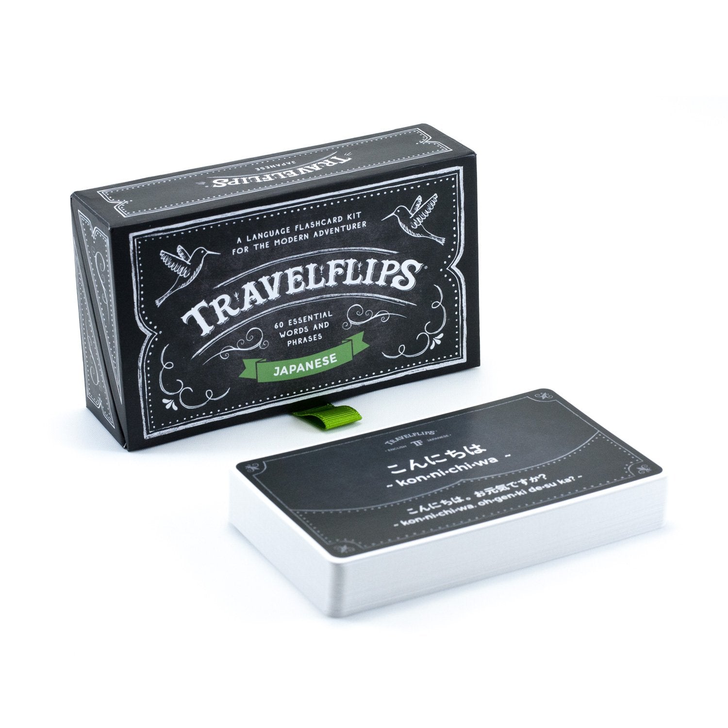Travelflips Japanese flash cards cover for quick on-the-go study sessions