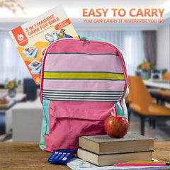 Travofun magnetic 3-in-1 Bible games portable design; easy to carry for car trips.