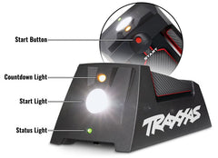 Traxxas 6595 drag race light, top view illustrating compact signaling