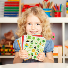 Treasure Cove valentines st patricks easter stickers 06 celebrate holidays with easy peel-and-stick use.