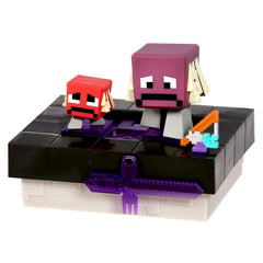 Treasure X Minecraft S1 Nether Portal Craft figures for imaginative play