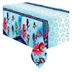 Treasures Gifted PJ Masks tablecloth with hero trio design for quick party setup.