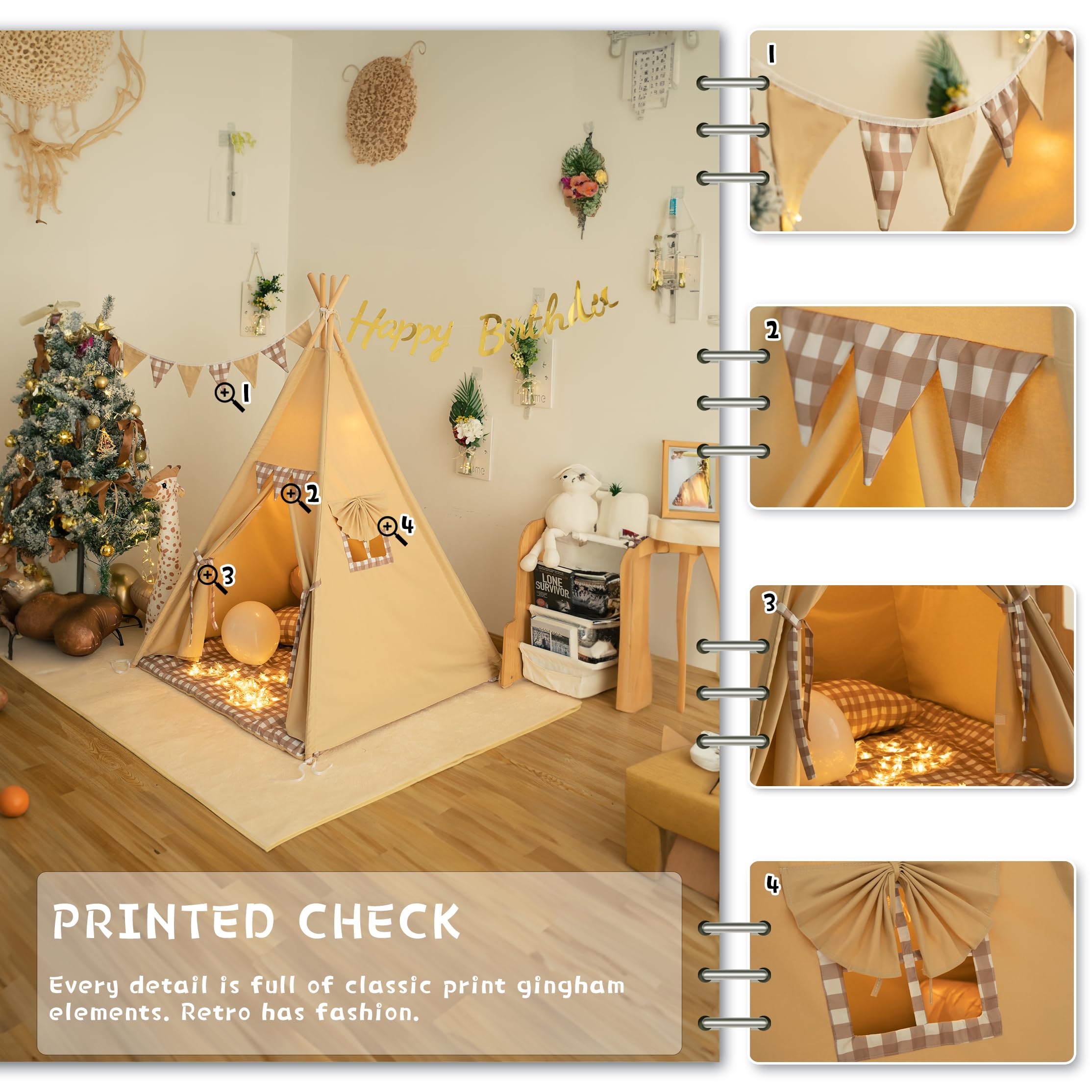 TreeBud teepee tent carry bay makes transport easy for adventures