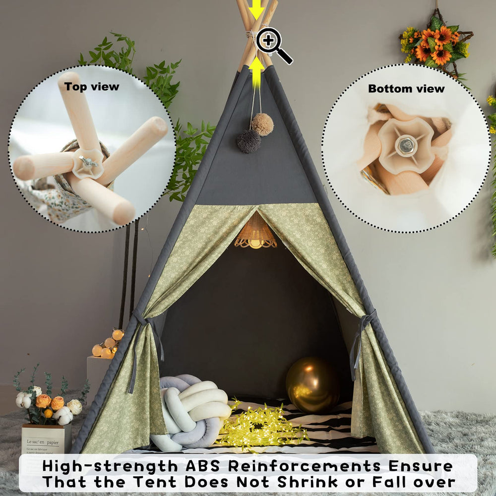 TreeBud Teepee Tent foldable carry case for easy transport and storage