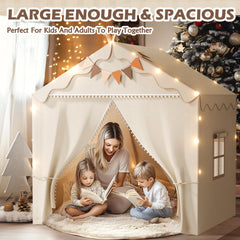 TreeStone uses washable fabric and reinforced poles for durable family friendly use