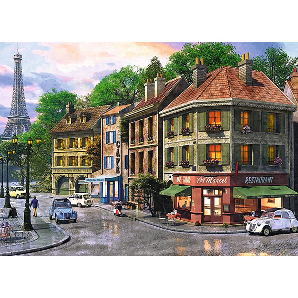 Trefl Paris street cafe scene delivers cozy evenings with mindful concentration.