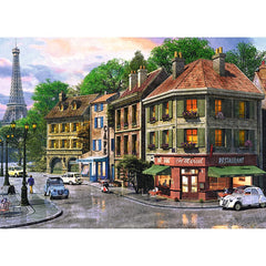 Trefl Paris street cafe scene delivers cozy evenings with mindful concentration.