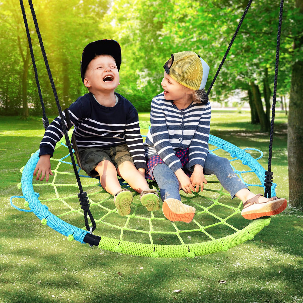 Trekassy family-friendly outdoor swing for kids and adults to enjoy