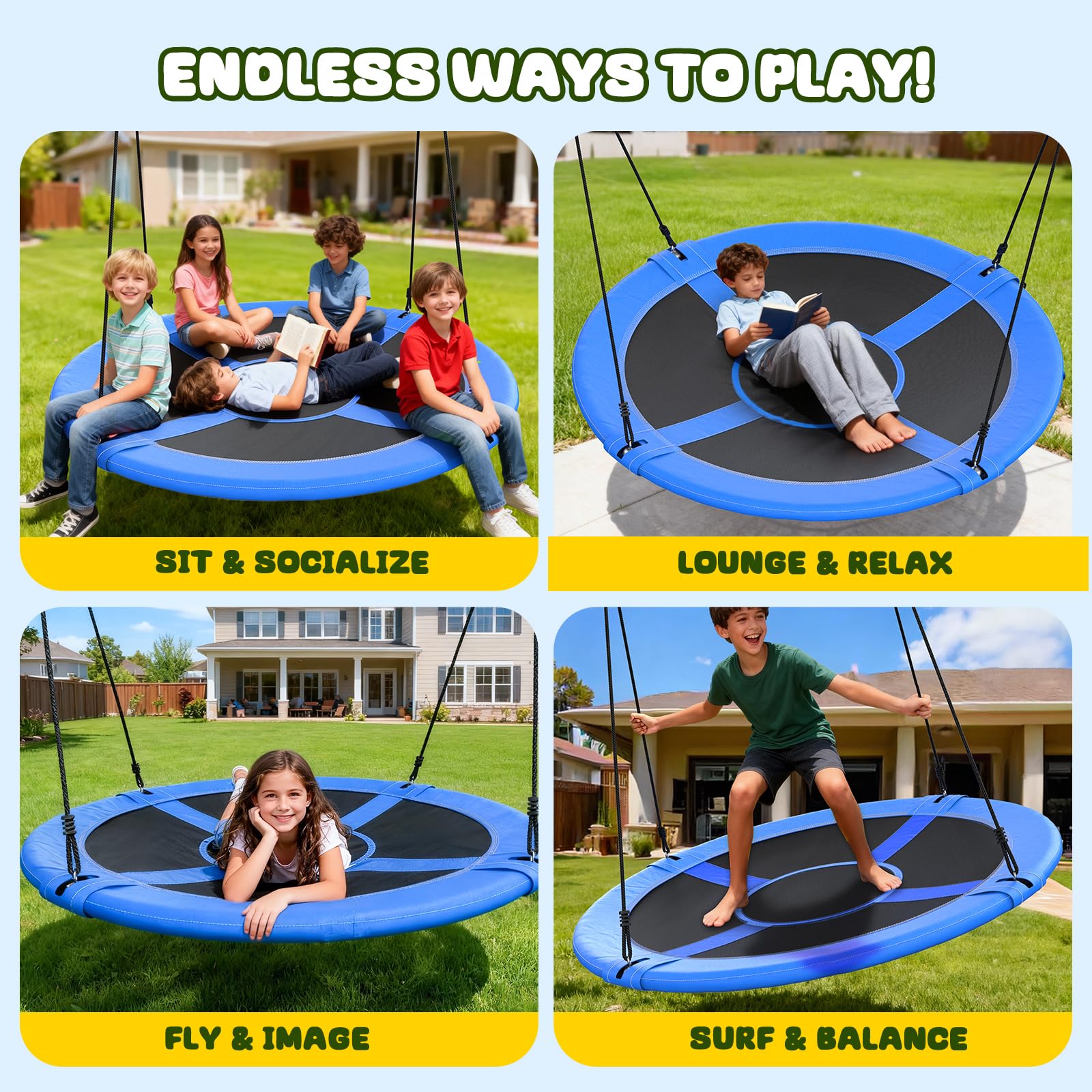 Trekassy included straps ensure secure, adjustable hanging setup.