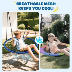 Trekassy included tree straps enable safe, easy installation on trees.