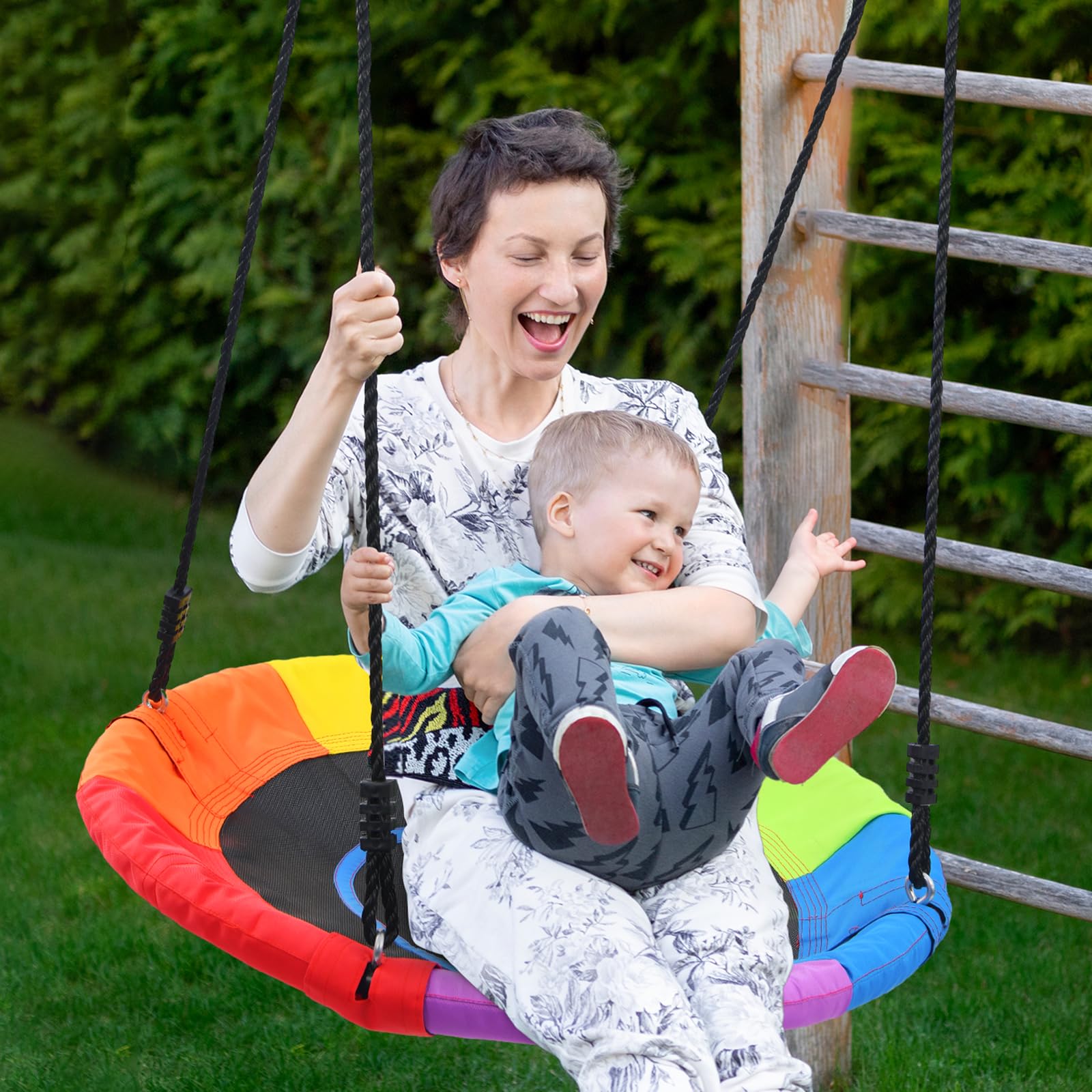 Trekassy backyard setup helps easy, mess-free installation.